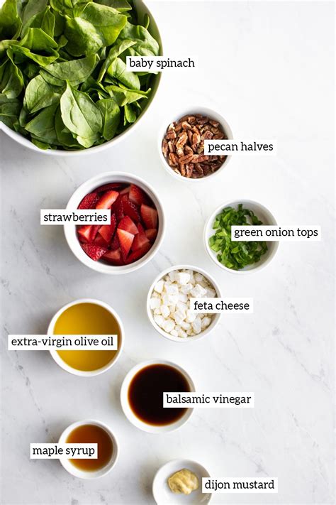 Low FODMAP Spinach Salad with Strawberries - Fun Without FODMAPs