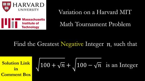 Harvard MIT Math Tournament (Solution link in comment box) : r/maths
