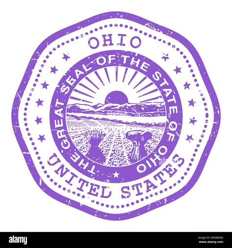 Ohio state seal Stock Vector Images - Alamy