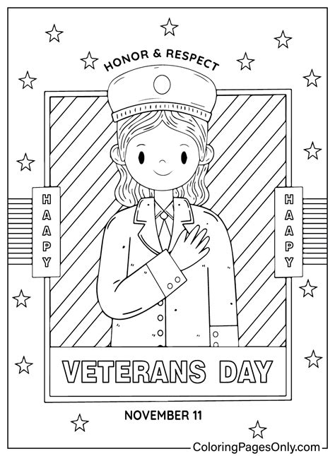 Veterans Day Coloring Pages - Download Free Printable