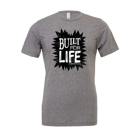 Built for Life – Adult Tee – Shout Your Story