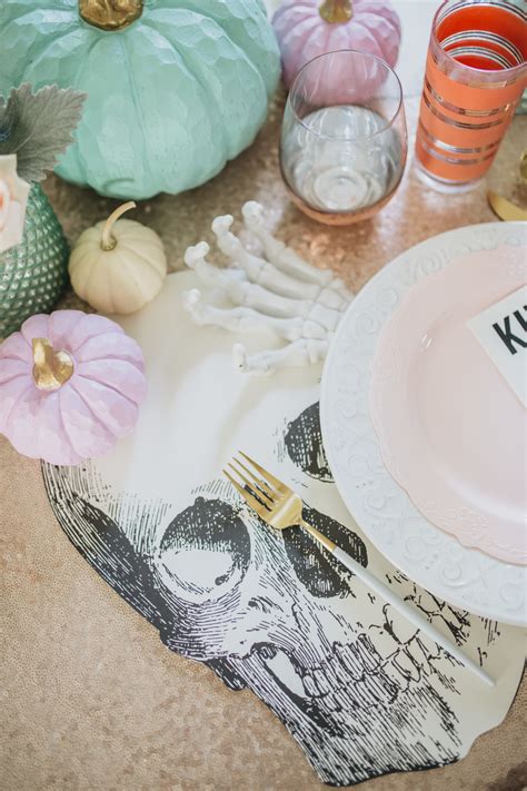 Chic Pastel Halloween Decor Ideas - Peachfully Chic