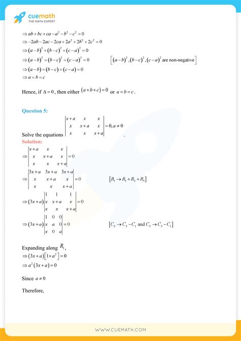 Image result for Maths Chapter 4 Class 12 PDF