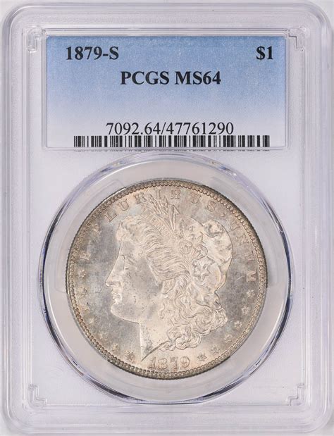 1879-S Morgan Silver Dollar PCGS MS-64 (Item 1755912 ...