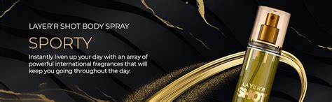 Buy Layer'r Shot Gold Sporty Long-Lasting Fragrance Body Spray - 135 ml ...