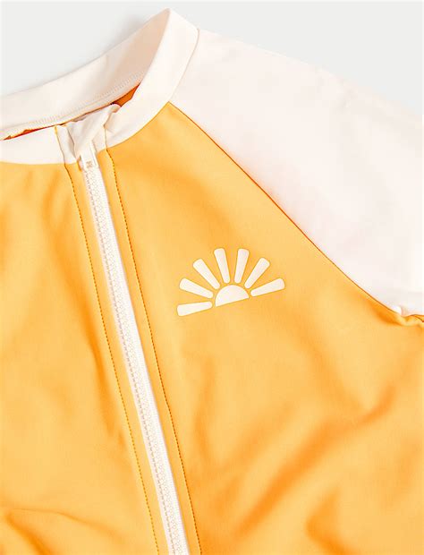 Buy Colourblock 3/4 Sleeve All In One (2-8 Yrs) at Marks & Spencer