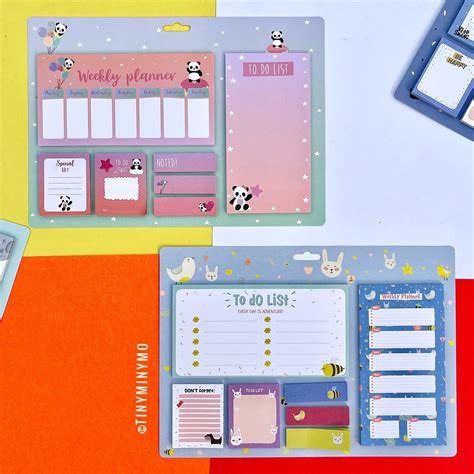 Buy Cute Planner Sticky Notes | Online from Tinyminymo