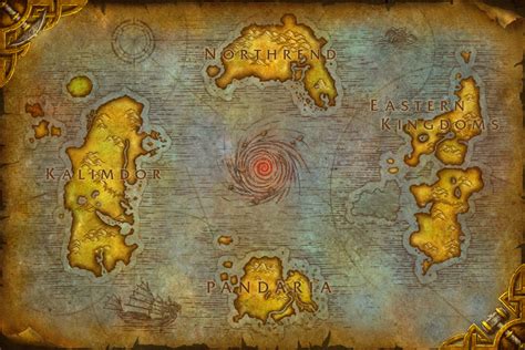 Carte Du Monde De Wow | My blog