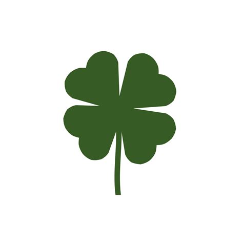 Discover the Magic of 4 Leaf Clover Clip Art: Perfect for St. Patrick's ...