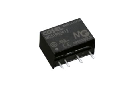 MGS1R52415 Cosel | Cosel MGS DC-DC Converter, 15V dc/ 100mA Output, 18 ...