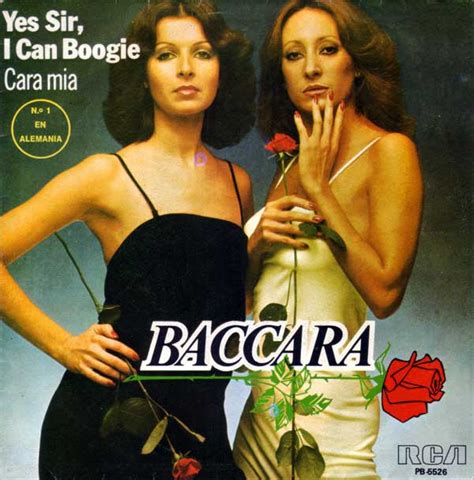 Album Yes sir i can boogie cara mia de Baccara sur CDandLP
