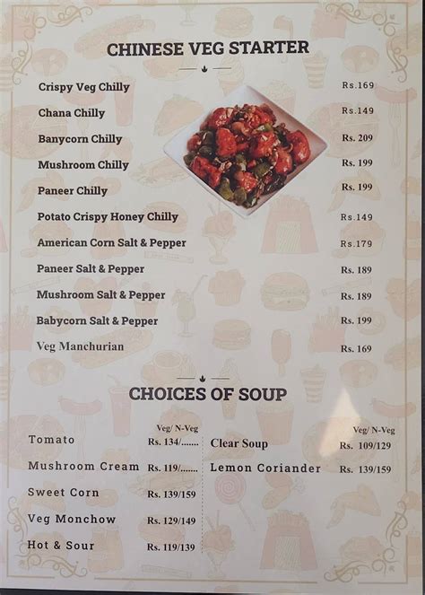 Menu at Hotel Cookwell Restaurant Banquet Hall, Ranchi