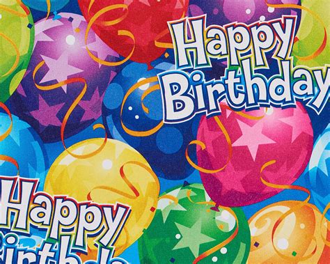 Happy Birthday Wrapping Paper Printable at Anthony Galloway blog