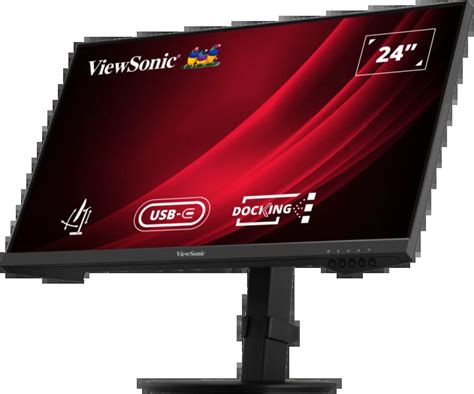 ViewSonic VG2409U-2 24” Full HD Ergonomic Docking Monitor with USB-C ...