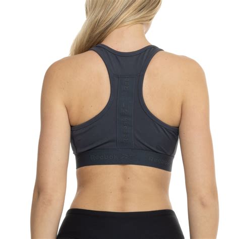 Reebok All Action Sports Bra - Racerback, Medium Impact - Save 46%