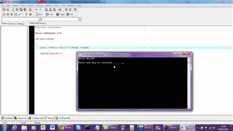 HelloWorld Tutorial C 的图像结果
