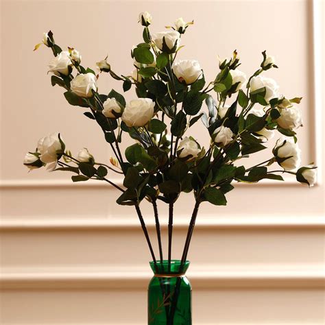 Pearl Cabbage Rose Flowers - IKIRU