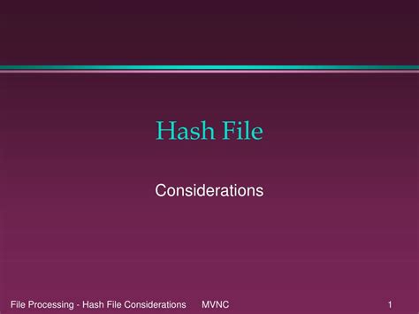 Image result for What Is Hash File