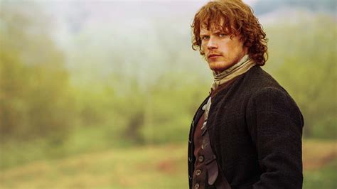 Jamie Fraser HD Wallpaper from Outlander | Sam Heughan