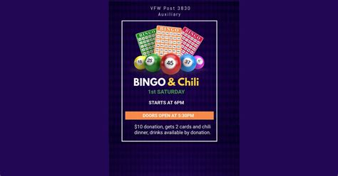Chili Dinner and Bingo, 15-775 Maluhia Rd, Pahoa, HI, 4 October 2025 ...