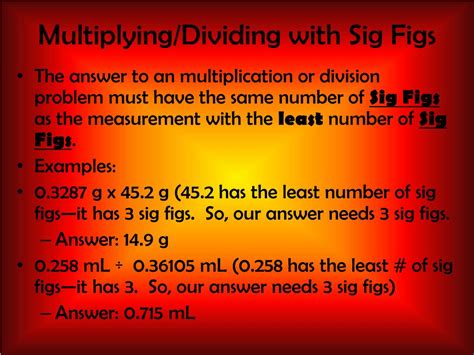 Image result for Multiplying Significant Figure