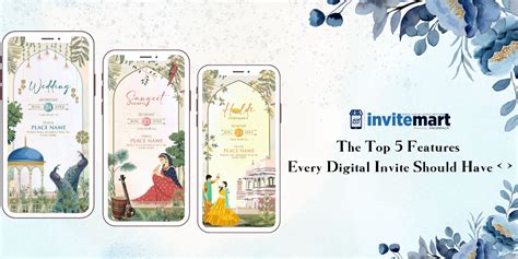 The Top 5 Features Every Digital Invite Should Have – InviteMart