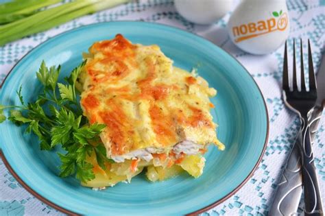 Рыба с картошкой в духовке - пошаговый рецепт с фото на Повар.ру