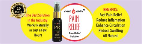 Nextveda Ayurvedic Herb Pain Relief Oral Spray For Men And Women (30ml ...