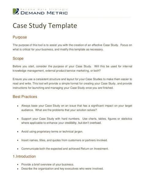 Image result for Case Study Reference Example