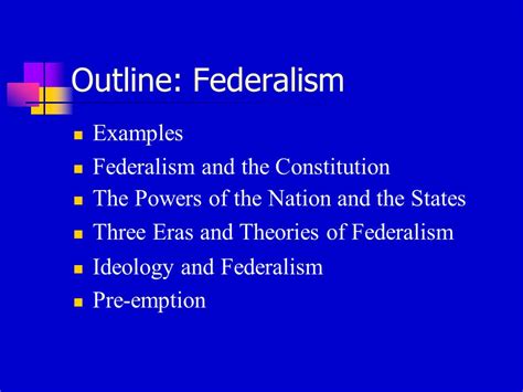 Examples for Federalism 的图像结果