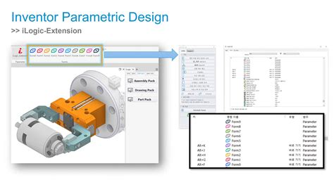 iLogic Tutorial 的图像结果