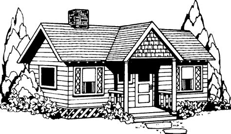 House black and white building clipart black and white - WikiClipArt