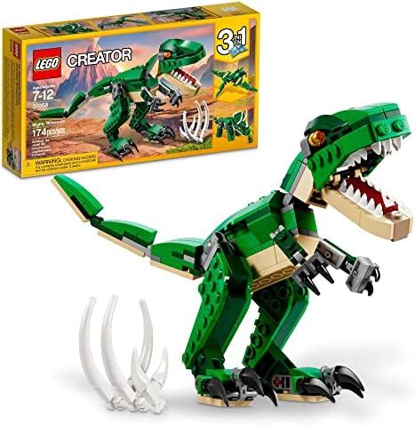 LEGO Jurassic World Dinosaur Fossils: T. rex Skull Toy for Kids 76964 ...