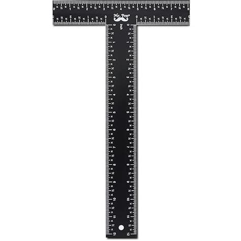 Mr. Pen - T Square, T Ruler, 12 inch Metal Ruler, T Square Ruler ...