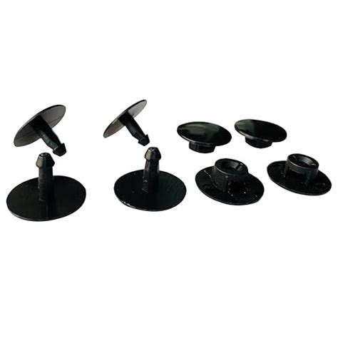 PMW Replacement Rivets for Crocs -5 Sets Black Clips for Plastic Strap ...
