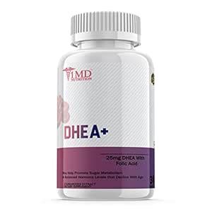 Buy 1MD NUTRITION | DHEA for Overall Well-Being | Promotes Healthy Mood ...