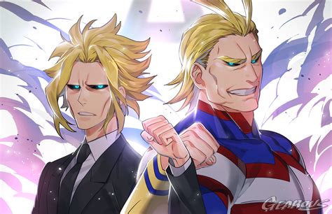 Toshinori Yagi & All Might: Epic My Hero Academia HD Wallpaper by Gearous