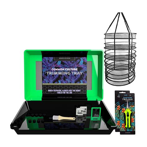 Buy COMMON CULTURE Trimming Tray - 150 Micron Dry Sift Screen Set - 24 ...