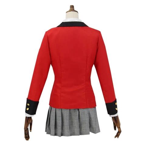 Buy Kakegurui Compulsive Gambler Cosplay Costume School Girl Uniform ...
