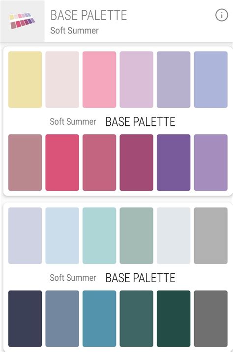 Soft summer color palette and wardrobe guide – Artofit