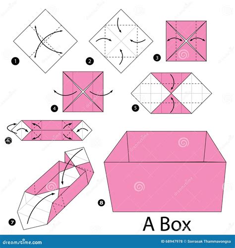 Image result for Paper Box Step by Step