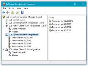 Image result for SQL Server Configuration Manager 2008