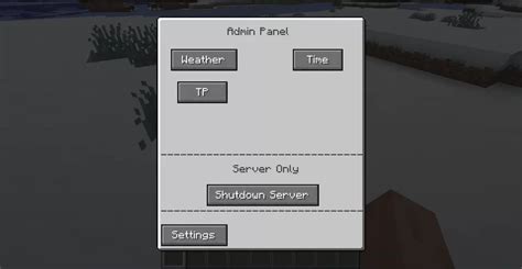 Image result for Minecraft Admin Panel Mod