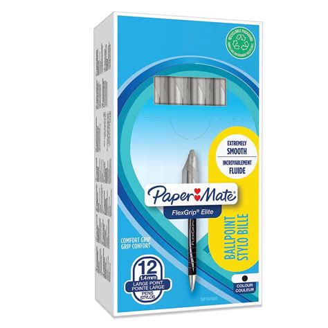 PAPERMATE FLEXGRIP ELITE RETRACT BLACK : Amazon.in: Office Products