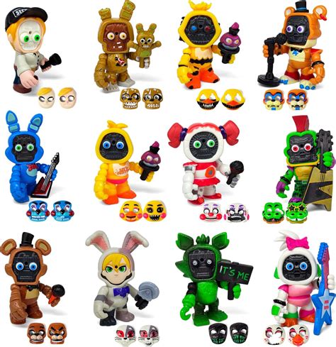 Amazon.com: Set 12 pcs Inspired by Game Five Night at Freddys Toys ...