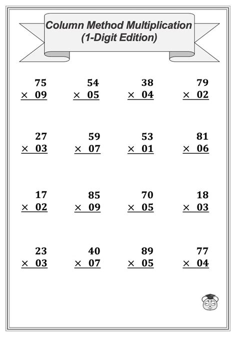 Image result for Multiplication Column Method UK