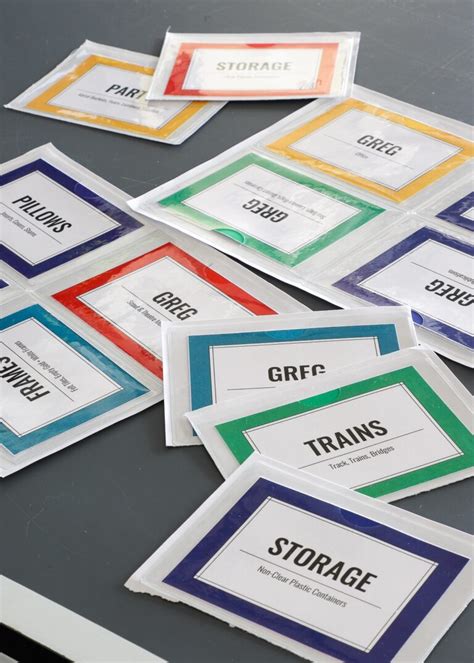 Image result for Labels for Storage Containers