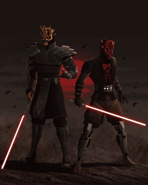 Darth Maul, Count Dooku, Darth Vader, Savage Opress and Galen Marek vs ...