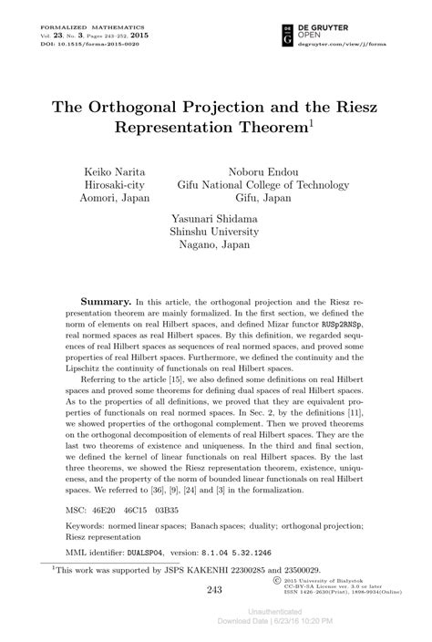 Image result for Projection Theorem