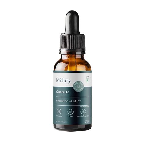 Vitamin D3 (Cholecalciferol): Benefits, Dosage, Side Effects - Miduty